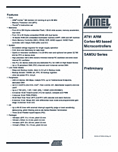 DataSheet ATSAM3U4C pdf